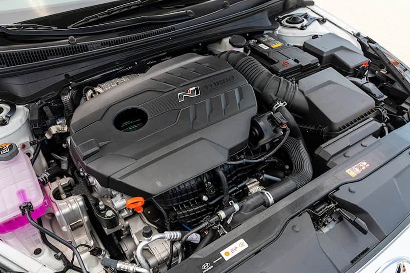 2022 Hyundai Elantra N Line engine