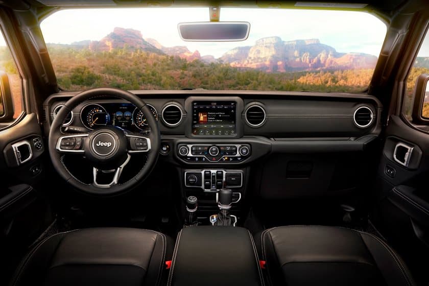 2022 Jeep Wrangler interior