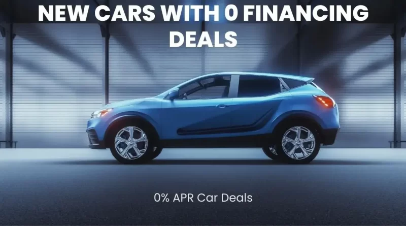 new cars with 0 financing