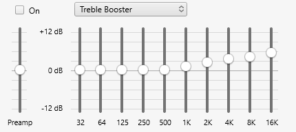 4-Treble EQ Setting