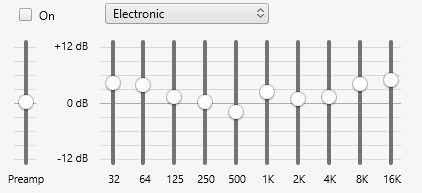 7-Electronic EQ Setting