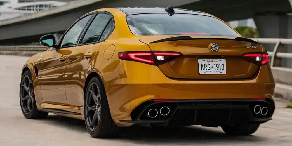 car with loud exhaust