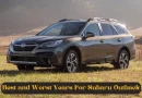 Best and Worst Years For Subaru Outback