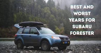 Best And Worst Years for Subaru Forester
