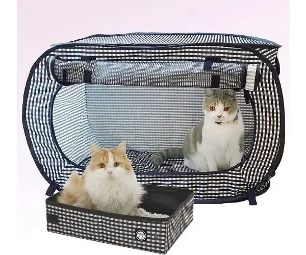best cat carrier for long distance car travel with litter box