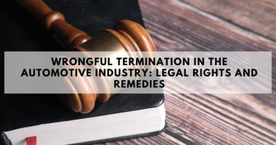 Wrongful Termination in the Automotive Industry