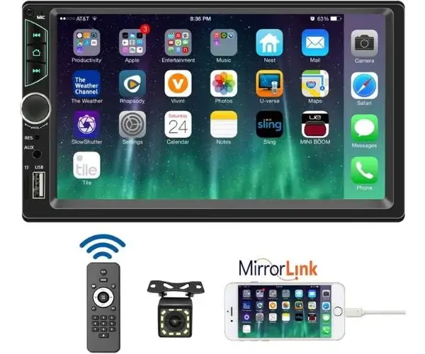 car stereo with backup camera