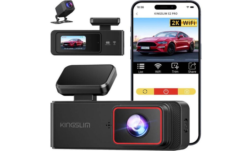 Best Battery Powered Dash Cam No Wires