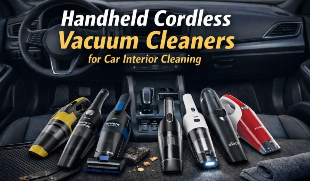 Best Handheld Cordless Vacuum Cleaners for Car