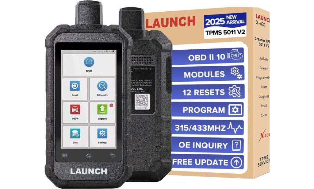 Best OBD2 Scanner With TPMS Reset, Relearn & Programming