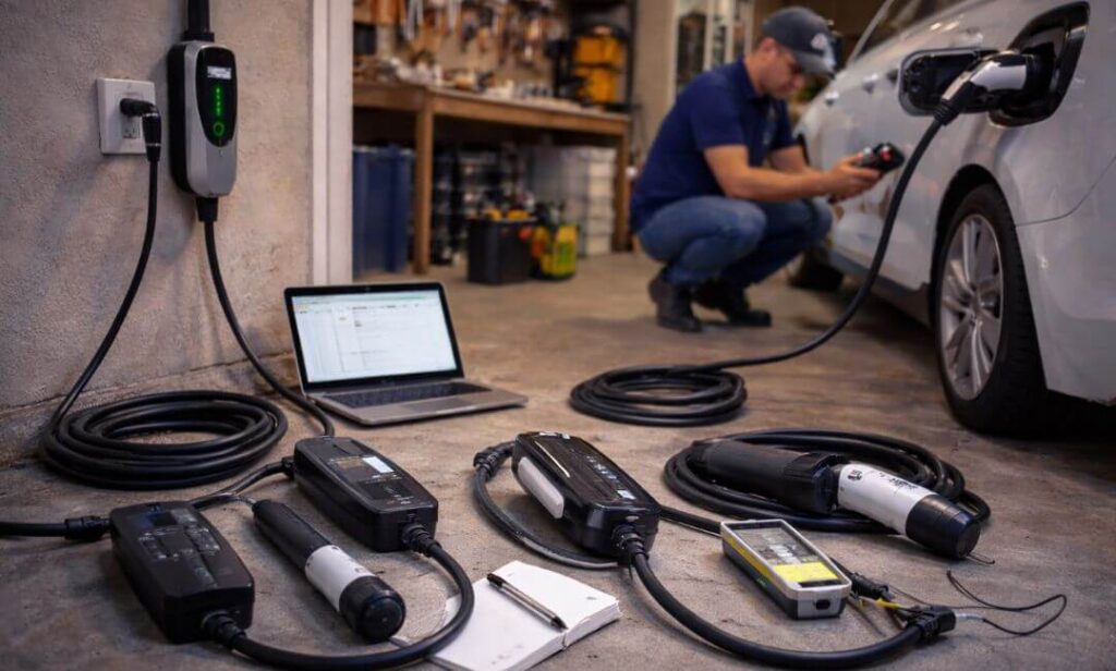 Level 1 EV Chargers Tested