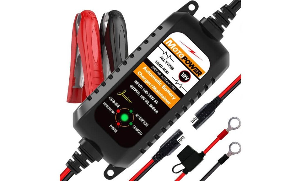 best lawn mower battery charger