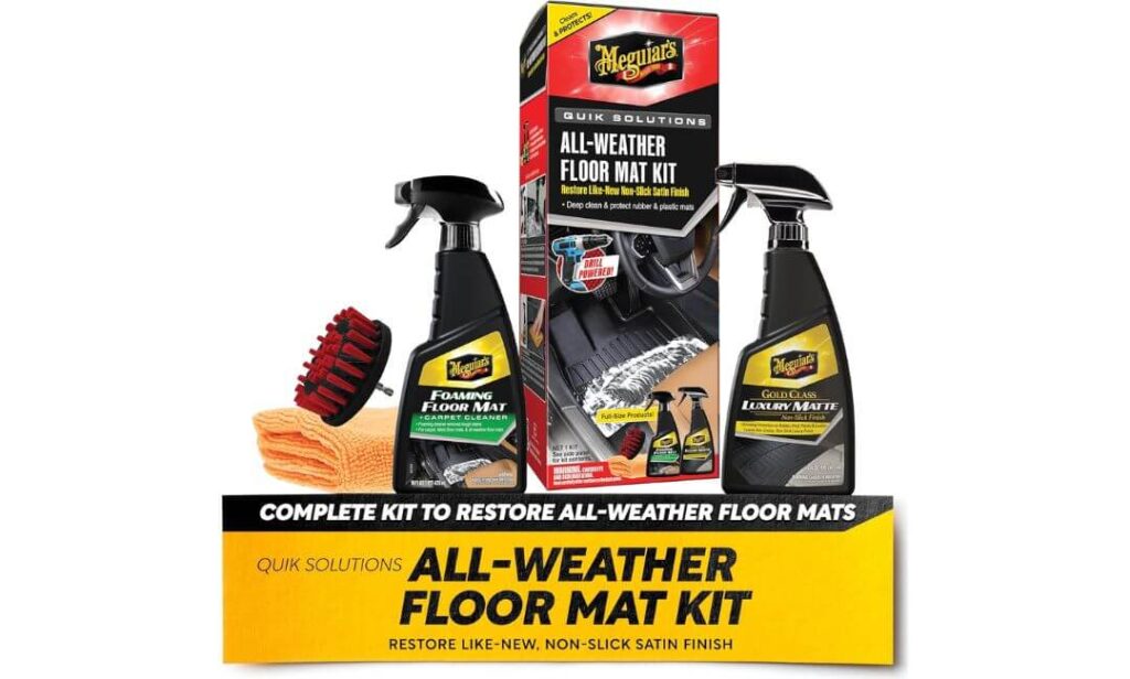 best cleaner for weathertech floor mats