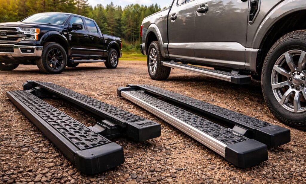 Steel vs Aluminum Running Boards
