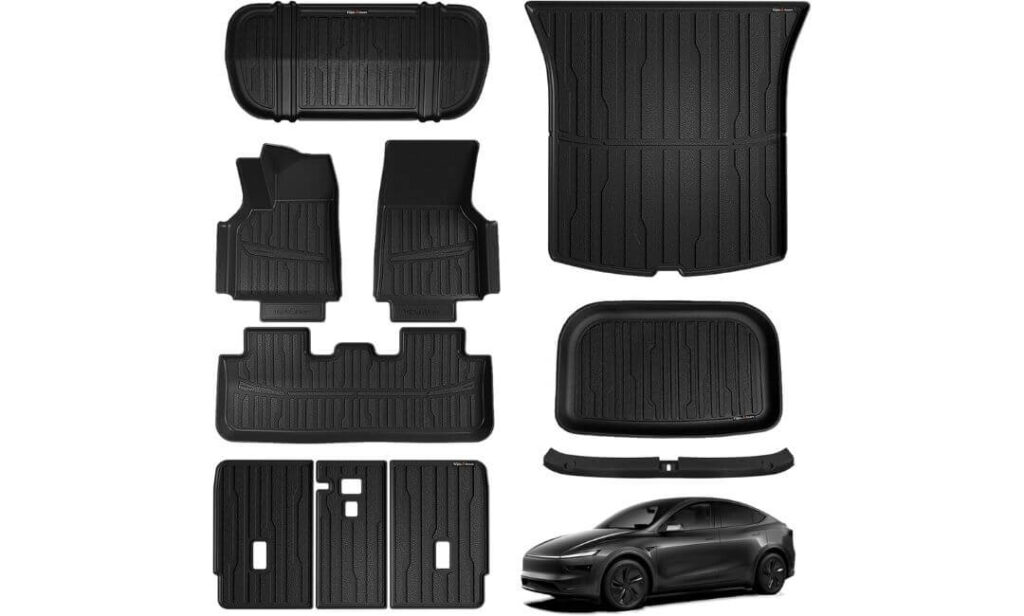 best all weather floor mats for tesla model y