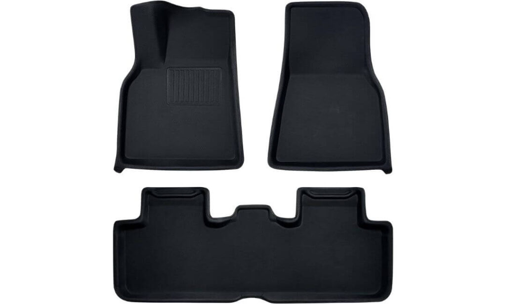 best all weather floor mats for tesla model y