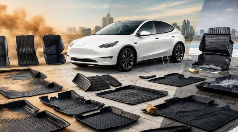 best all weather floor mats for tesla model y