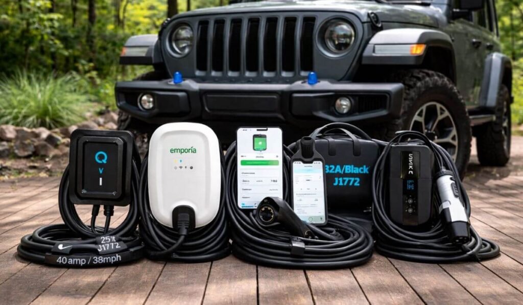 best level 2 ev charger for jeep 4xe