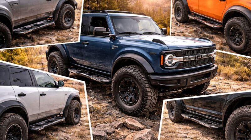 best ford bronco running boards