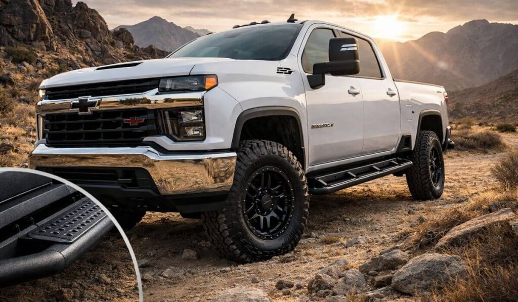 running boards for chevy silverado 2500 crew cab