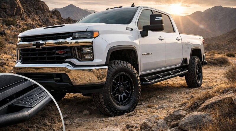 running boards for chevy silverado 2500 crew cab