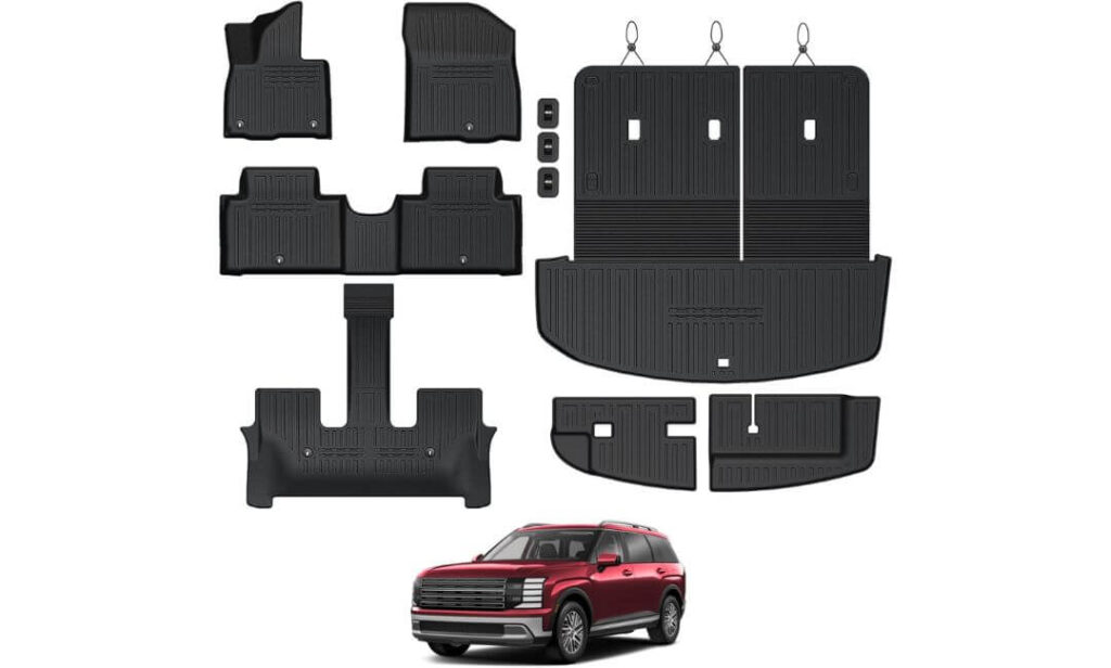 best hyundai palisade floor mats