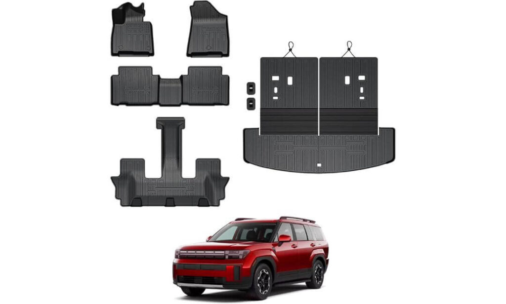 best hyundai santa fe floor mats all weather