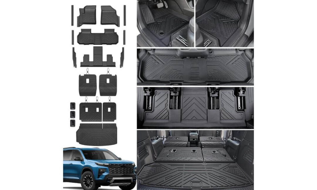 best chevy traverse floor mats