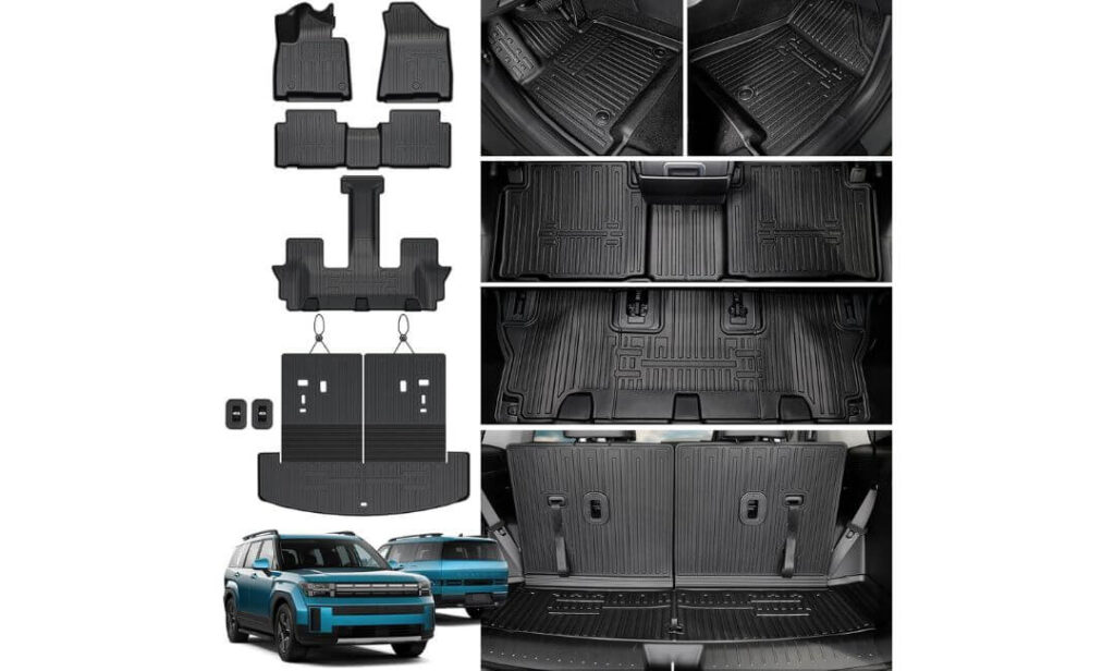 best hyundai santa fe floor mats all weather