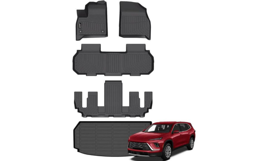 best chevy traverse floor mats