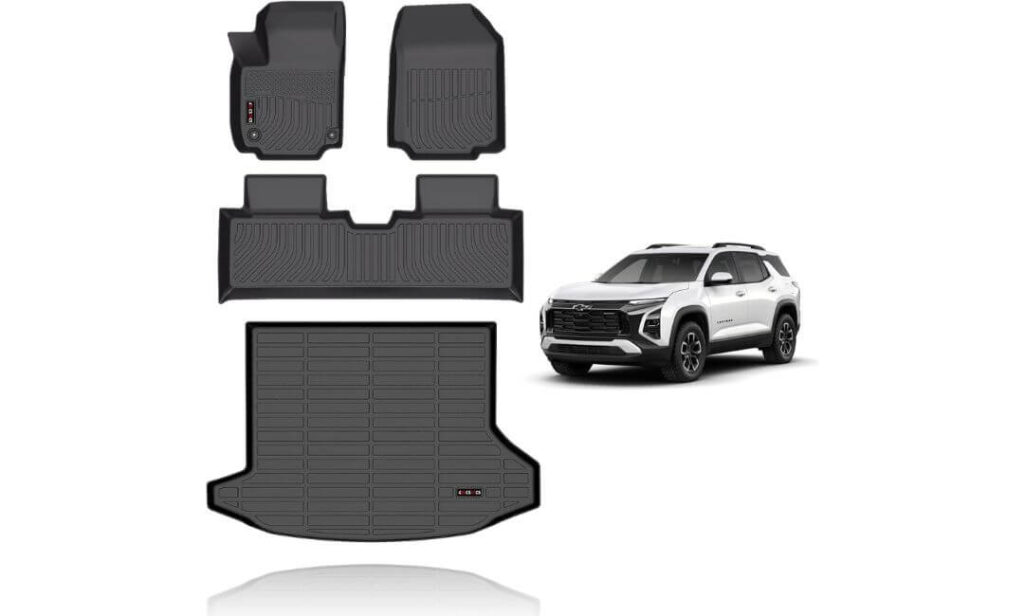 best chevy equinox floor mats