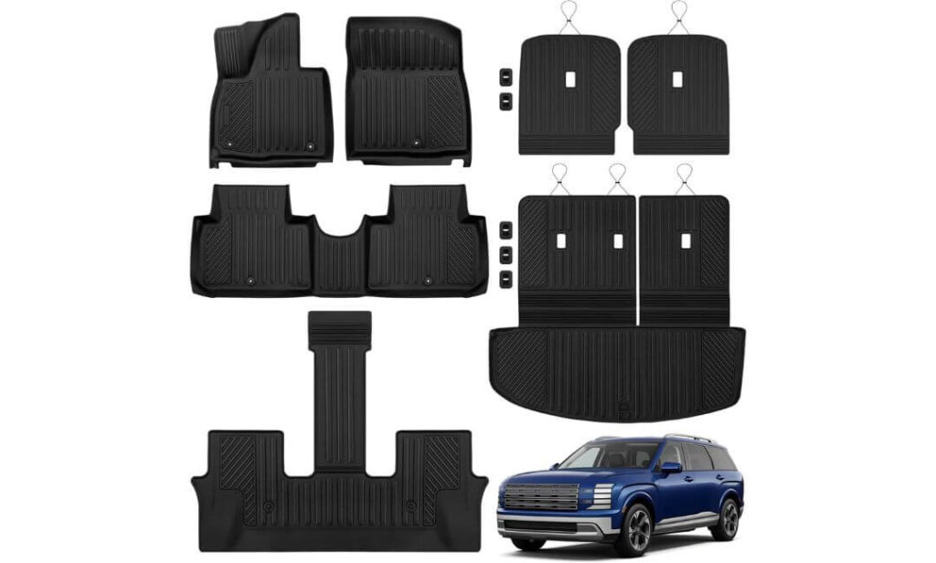 best hyundai palisade floor mats