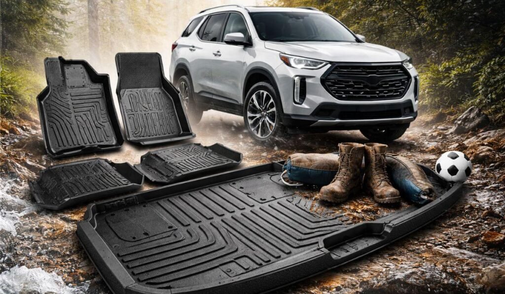best chevy traverse floor mats
