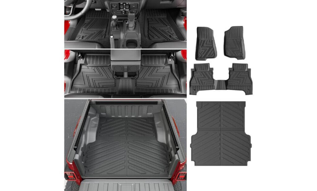 best jeep gladiator floor mats