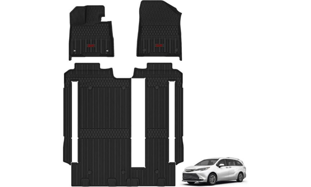 best toyota sienna floor mats