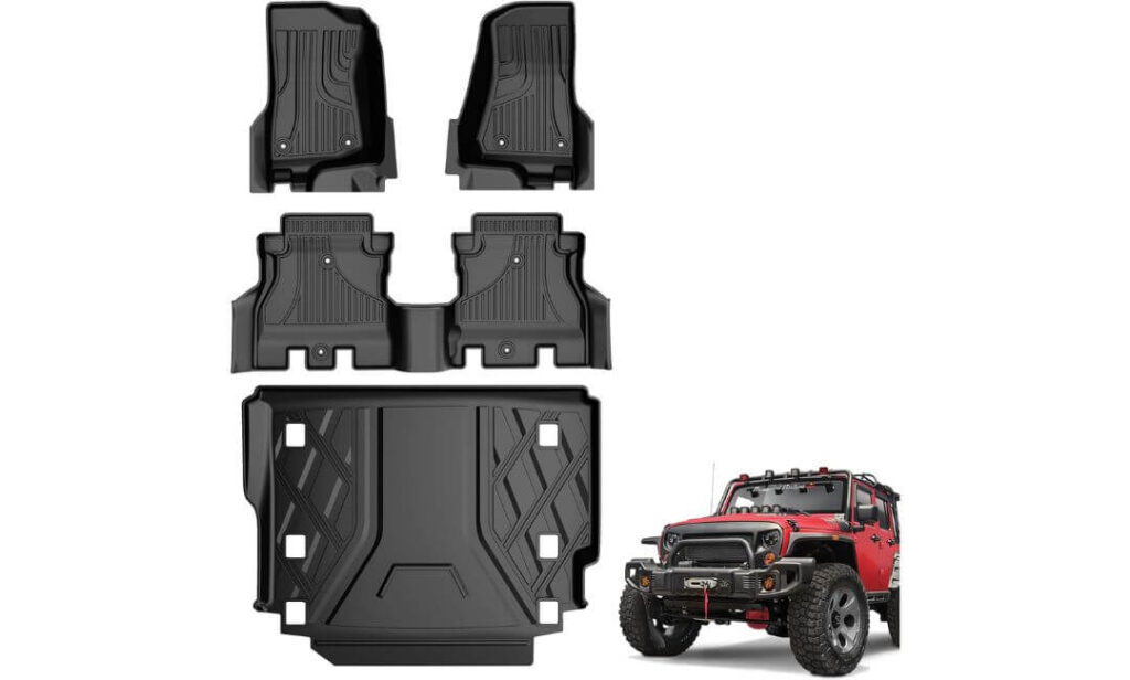 best jeep wrangler floor mats