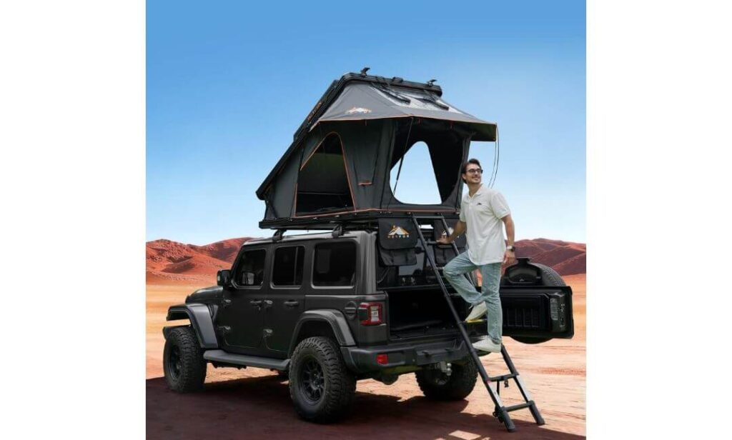 subaru outback rooftop tent