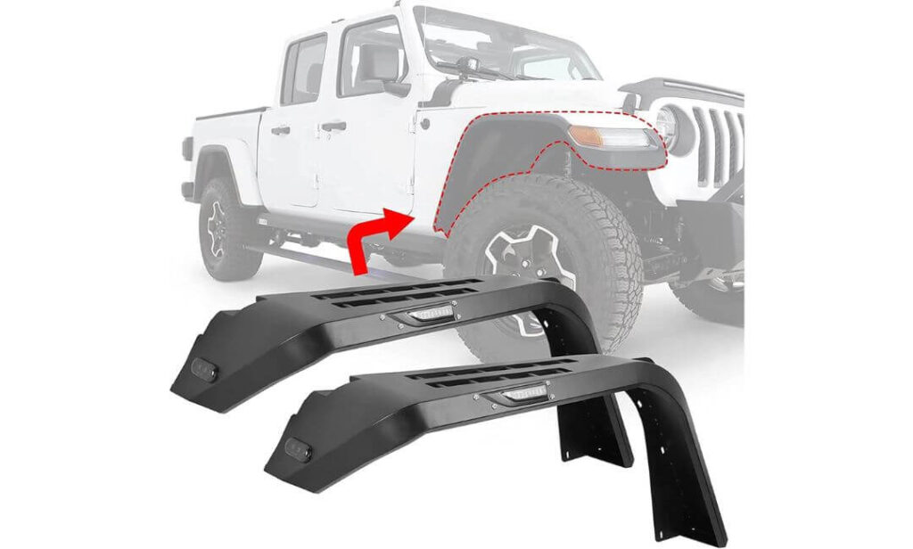 best fender flares for jeep gladiator