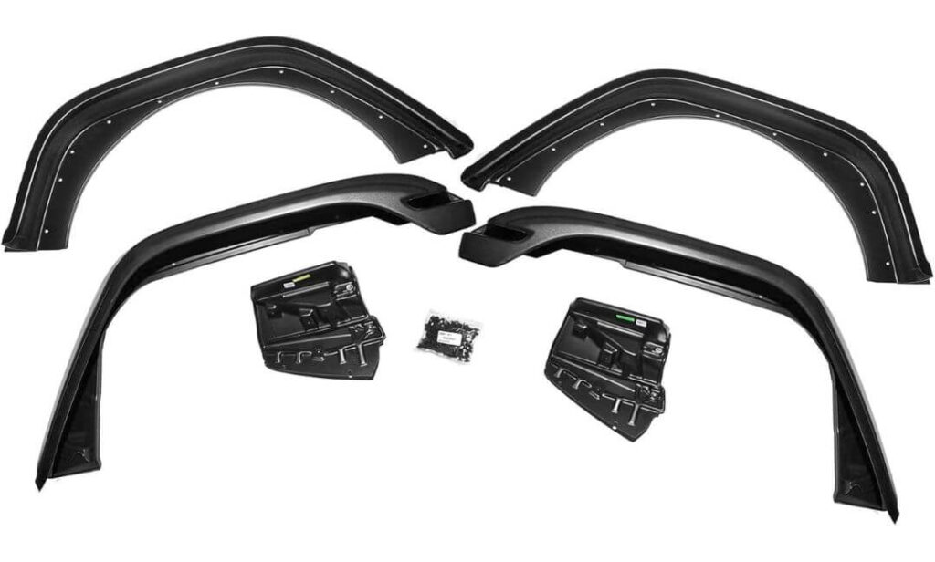 best jeep wrangler fender flares