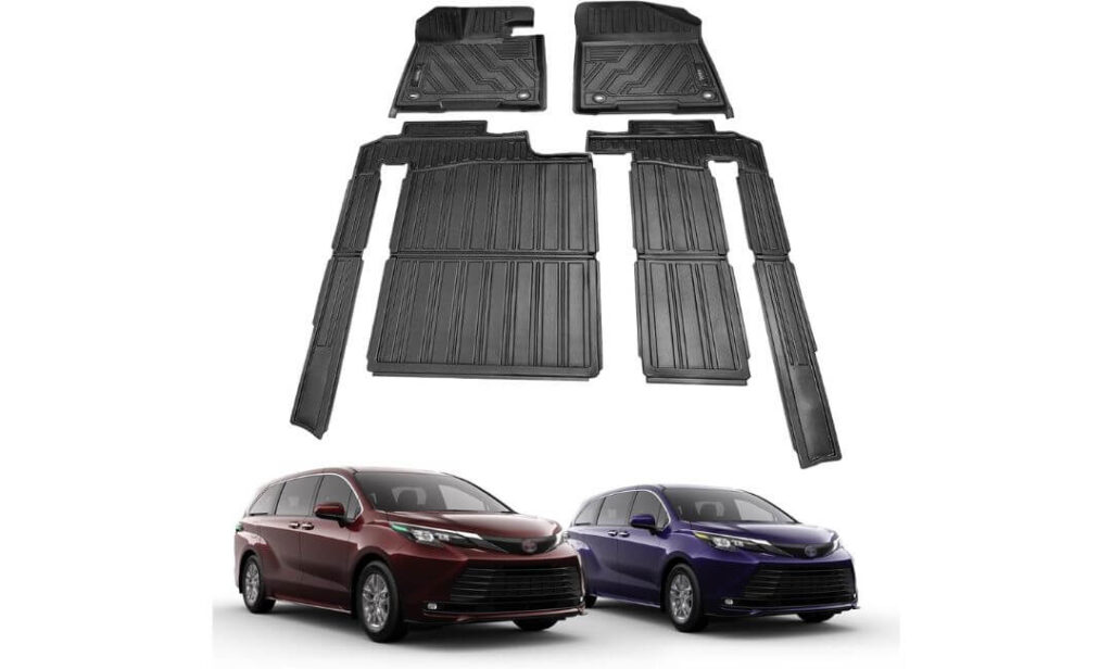best toyota sienna floor mats