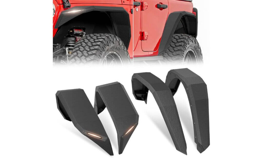 best jeep wrangler fender flares
