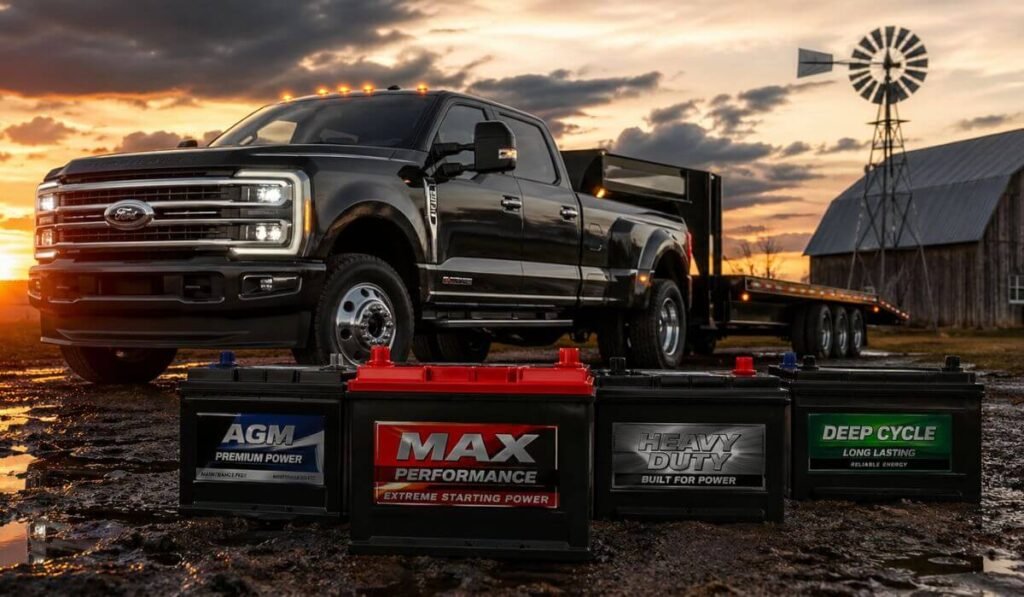 best battery for ford f350 diesel