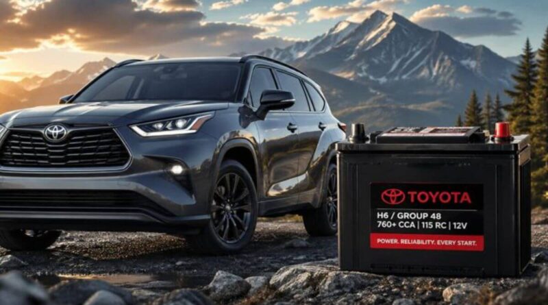 best battery for toyota highlander