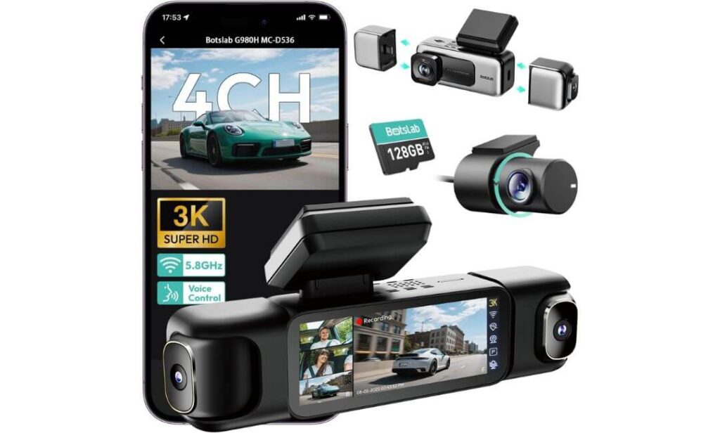 best dash cam for ram 2500