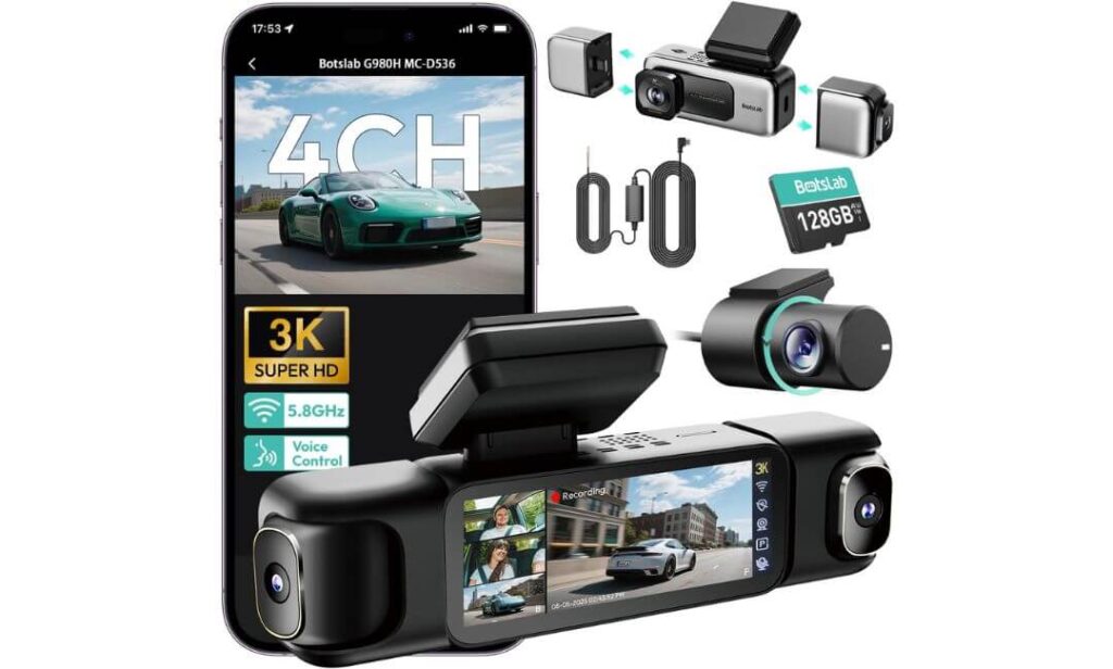 best dash cam for jeep wrangler
