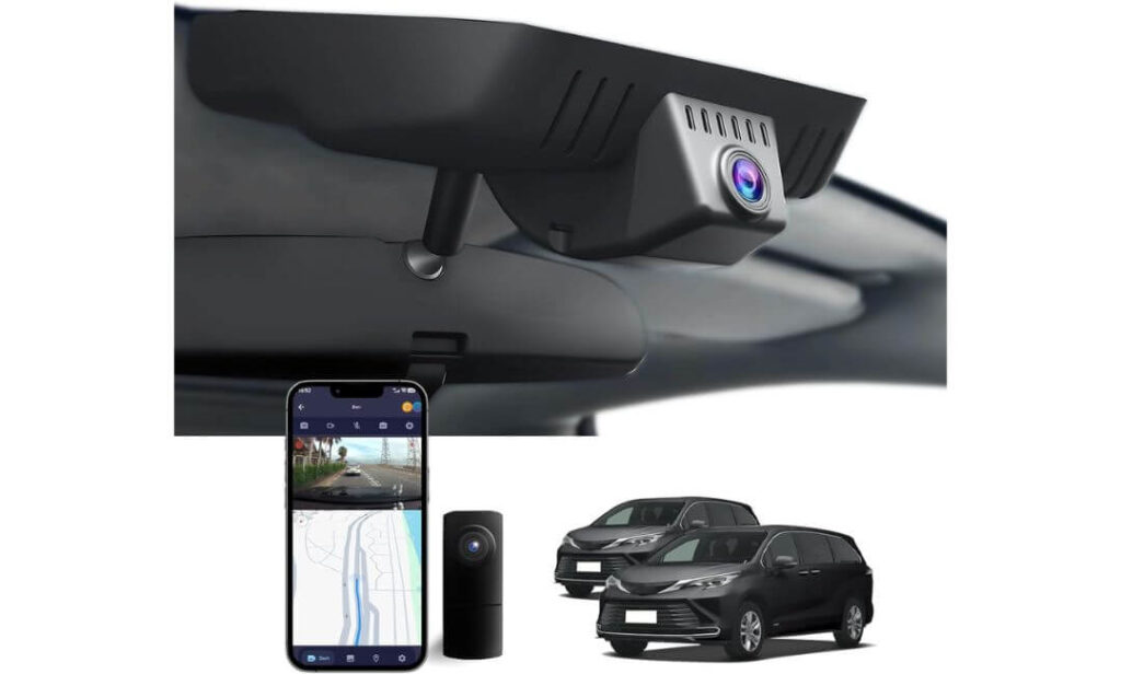 best dash cam for toyota sienna