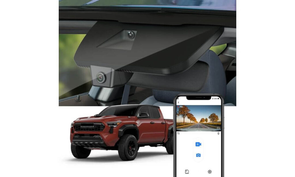 best dash cam for toyota tacoma