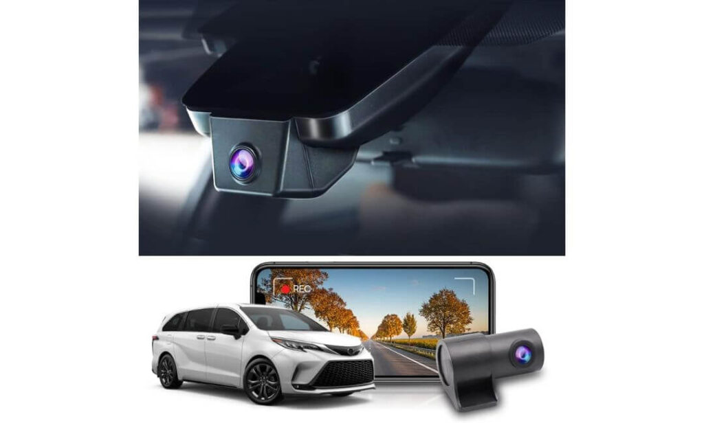 best dash cam for toyota sienna