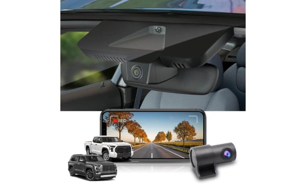 best dash cam for toyota sequoia
