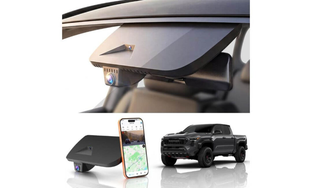 best dash cam for toyota tacoma